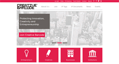 Desktop Screenshot of creativebarcode.com